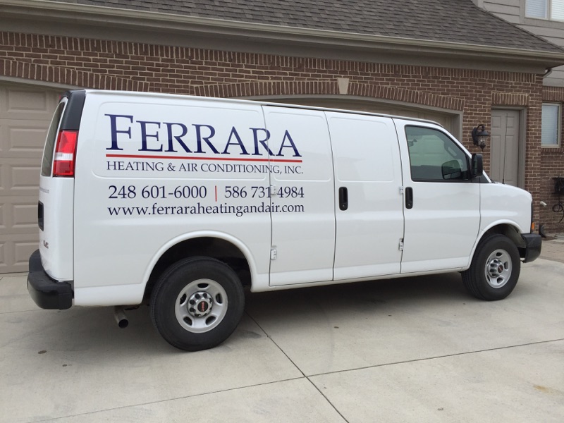 Look Out for the New Ferrara Heating & Air Conditioning Vans!
